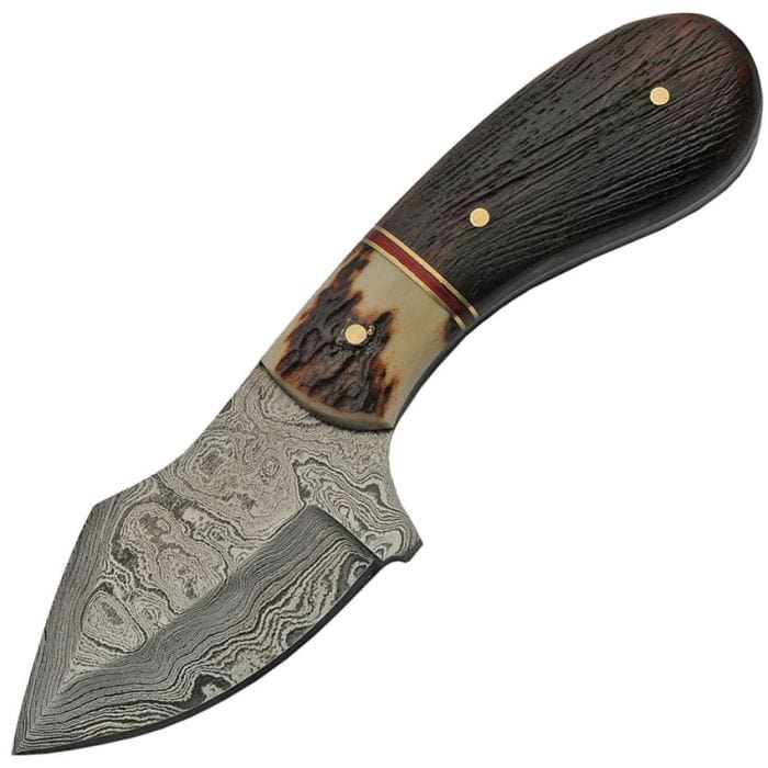 BLUE RIDGE Skinner Damascus Stag