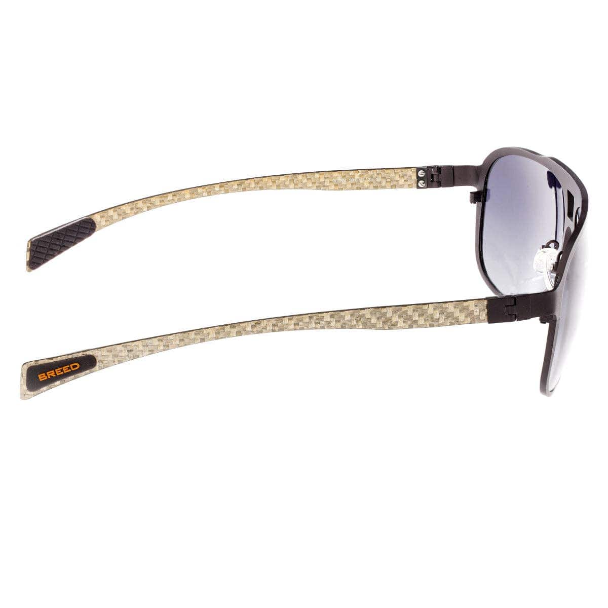 Breed Breed - Breed Apollo Carbon Fiber and Titanium Polarized Sunglasses: Brown/Black