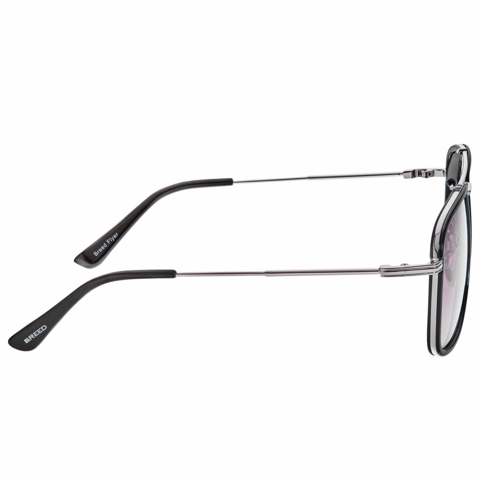 Breed Breed - Breed Flyer TR90 Polarized Aviator Sunglasses: Navy/Blue