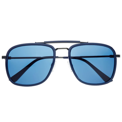 Breed Breed - Breed Flyer TR90 Polarized Aviator Sunglasses: Navy/Blue
