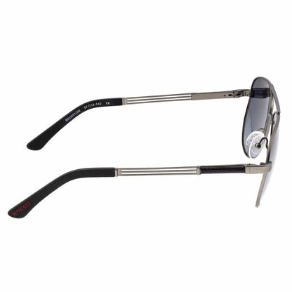 Breed Breed - Breed Leo Titanium Polarized Aviator Sunglasses: Black/Brown