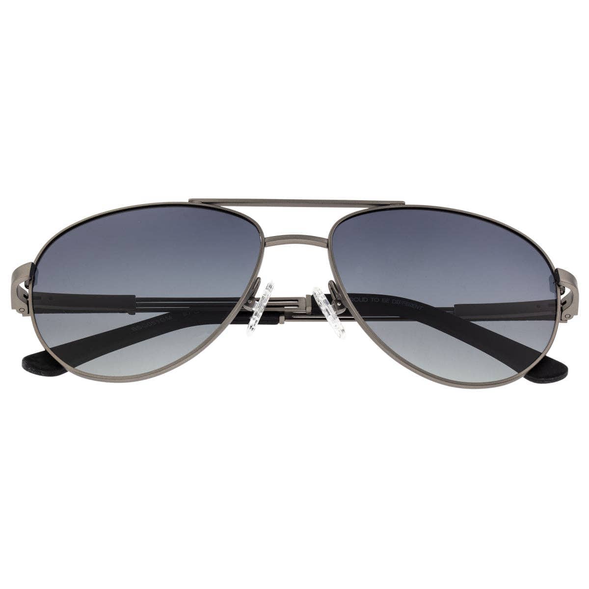 Breed Breed - Breed Leo Titanium Polarized Aviator Sunglasses: Black/Brown