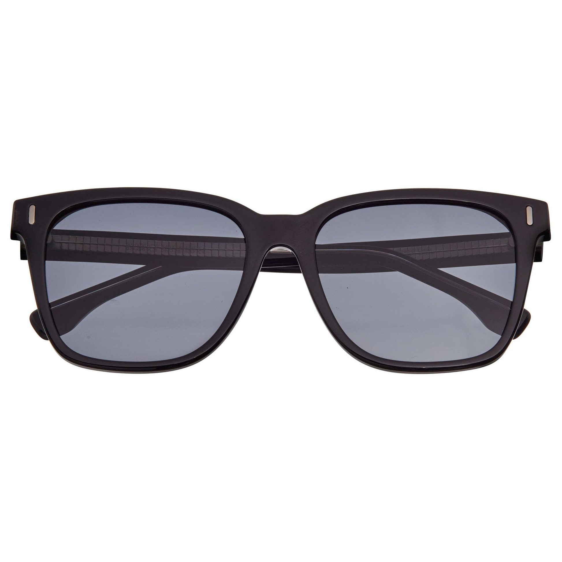 Breed Breed - Breed Linux TR90 Polarized Wayfarer Sunglasses: Black/Blue