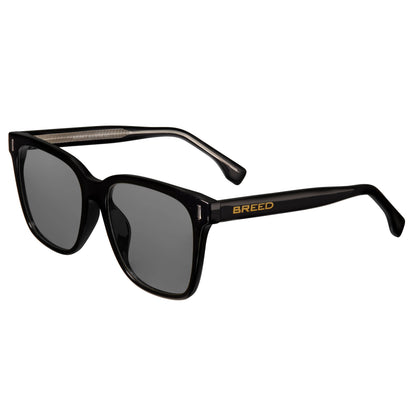 Breed Breed - Breed Linux TR90 Polarized Wayfarer Sunglasses: Black/Yellow