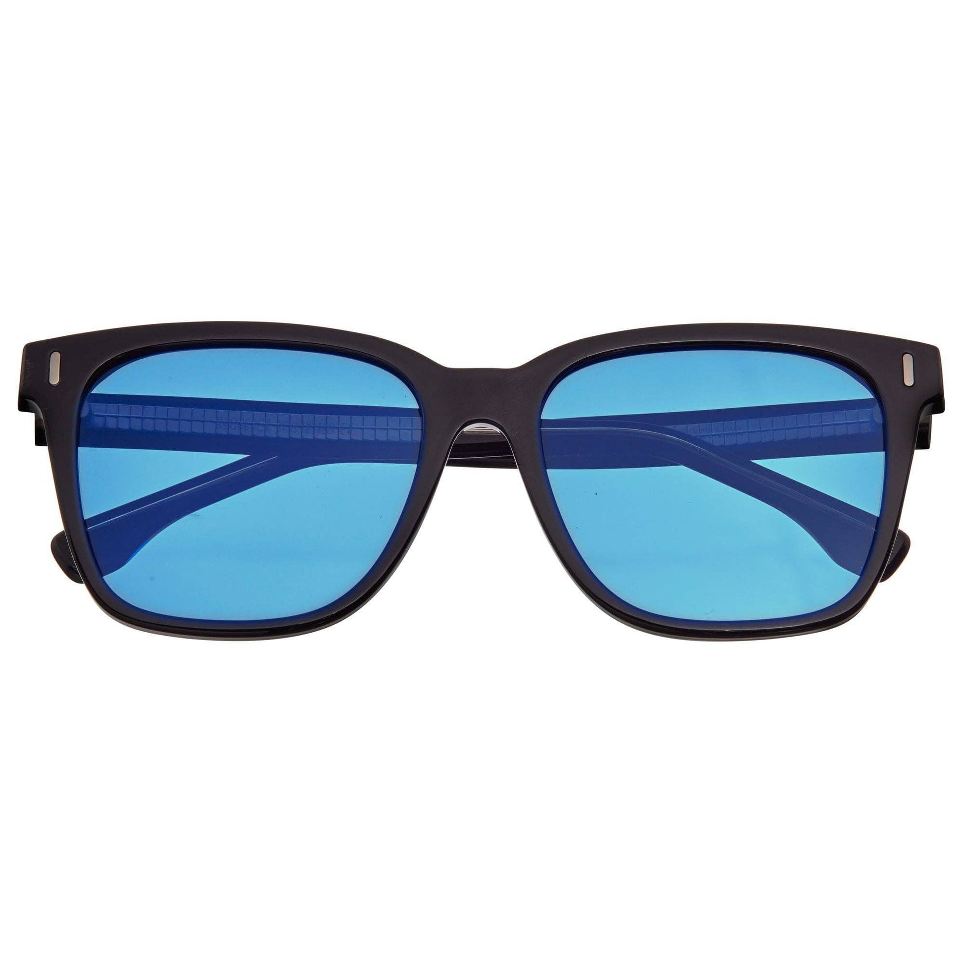 Breed Breed - Breed Linux TR90 Polarized Wayfarer Sunglasses: Black/Yellow