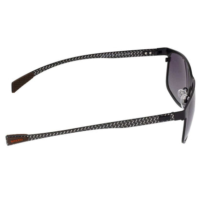 Breed Breed - Breed Neptune Carbon Fiber and Titanium Polarized Sunglasses: Silver/Gold-Yellow