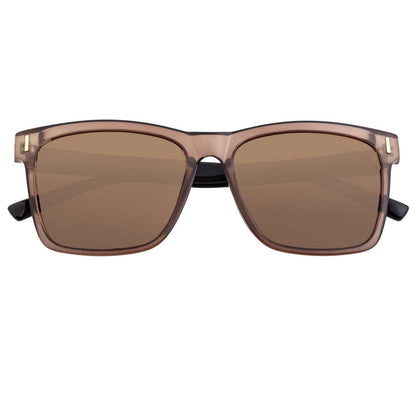 Breed Breed - Breed Pictor TR90 Polarized Wayfarer Sunglasses: Brown/Black