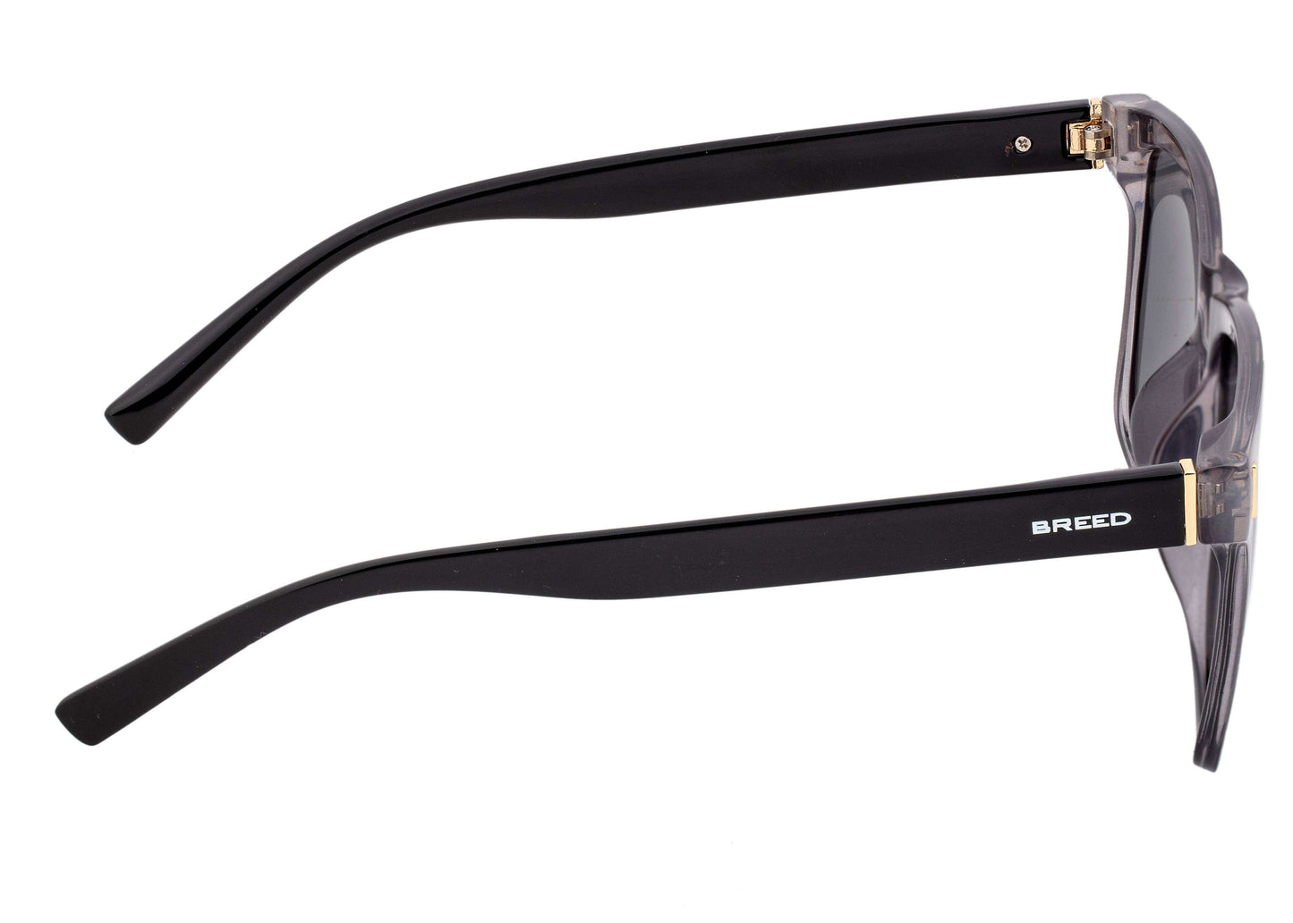 Breed Breed - Breed Pictor TR90 Polarized Wayfarer Sunglasses: Grey/Black