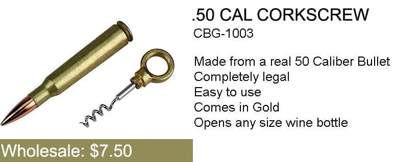 CALIBER GOURMET / CAMPCO 50 Caliber Corkscrew