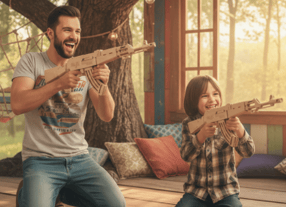 CALIBER GOURMET / CAMPCO CALIBER GOURMET / CAMPCO - 3D AK WOOD PUZZLE GUN