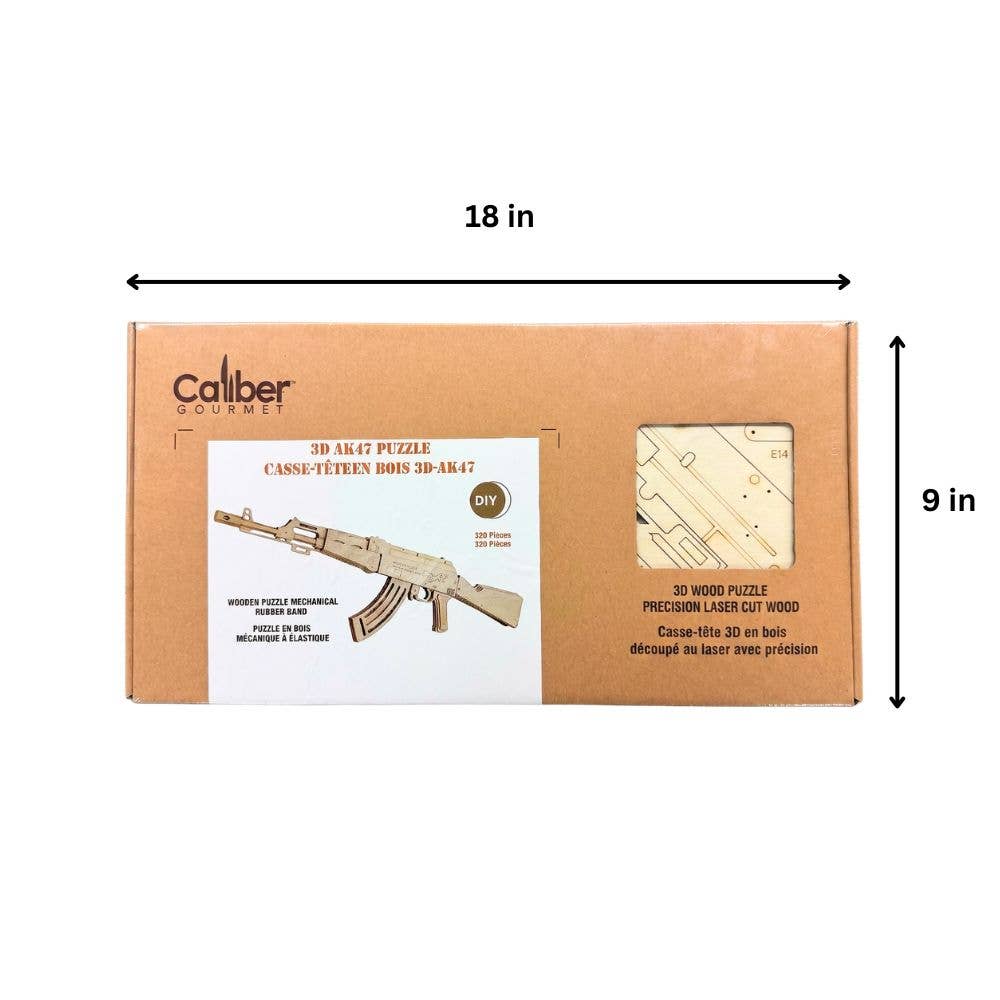 CALIBER GOURMET / CAMPCO CALIBER GOURMET / CAMPCO - 3D AK WOOD PUZZLE GUN