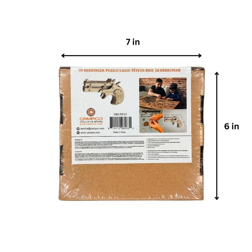 CALIBER GOURMET / CAMPCO CALIBER GOURMET / CAMPCO - 3D WOOD PUZZLE GUN
