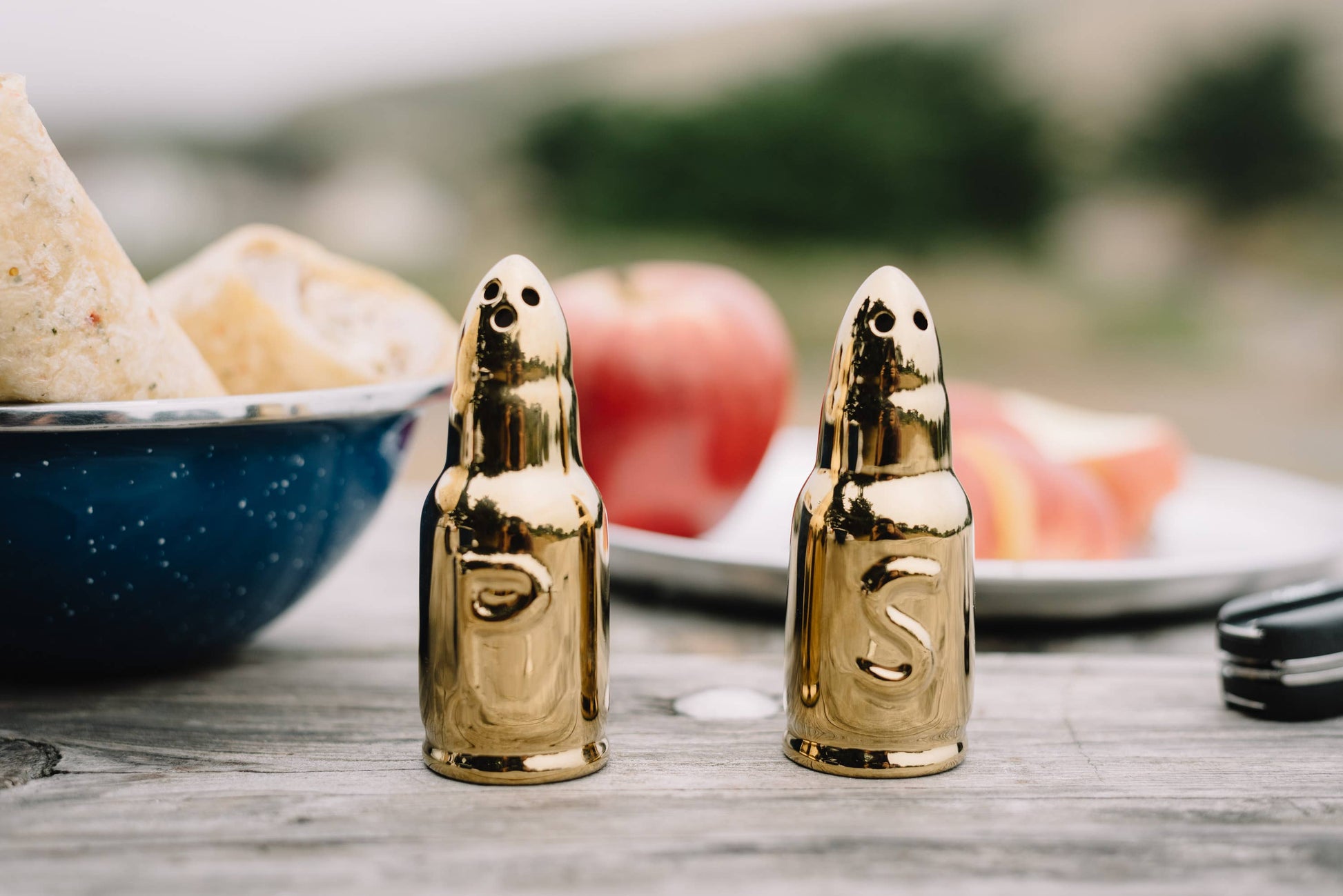 CALIBER GOURMET / CAMPCO CALIBER GOURMET / CAMPCO - Bullet Salt and Pepper Shakers