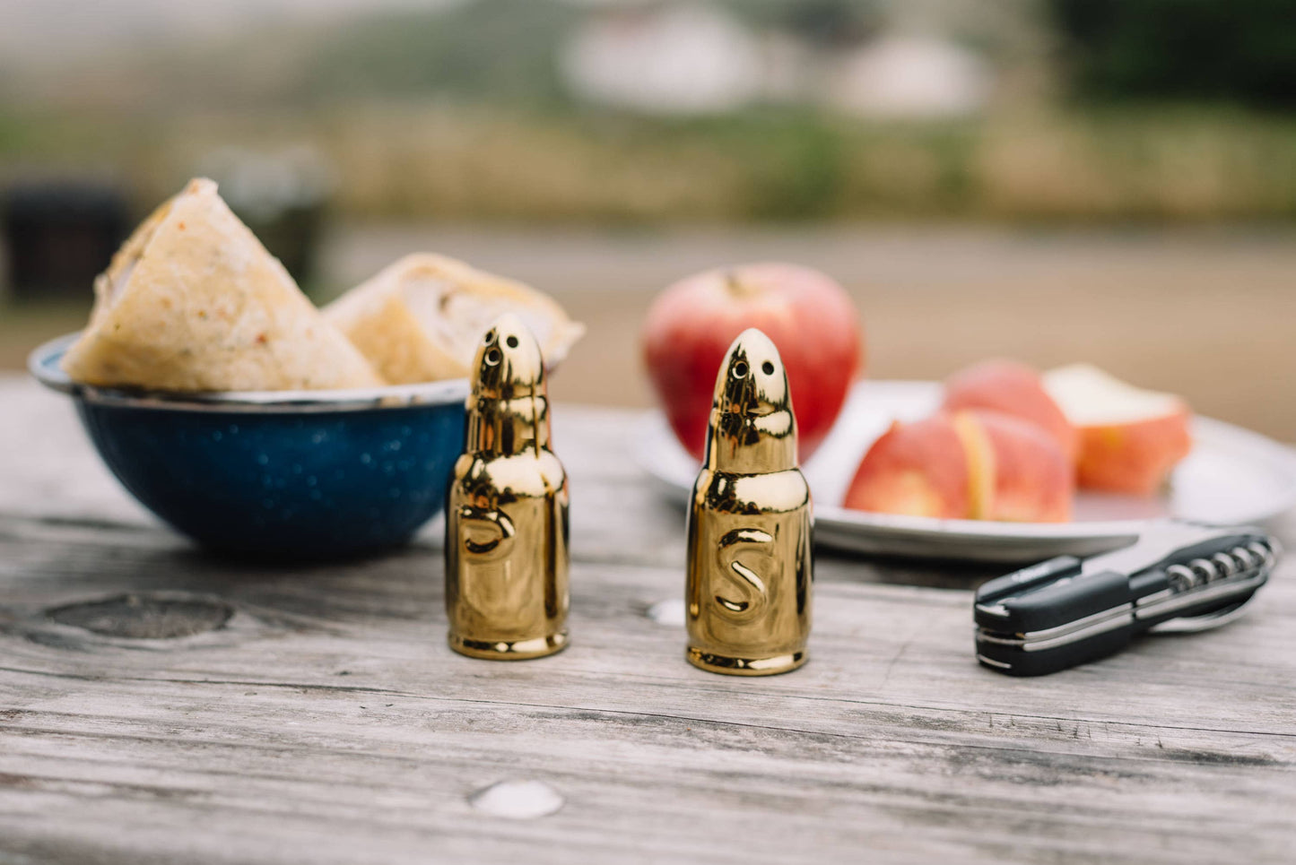 CALIBER GOURMET / CAMPCO CALIBER GOURMET / CAMPCO - Bullet Salt and Pepper Shakers