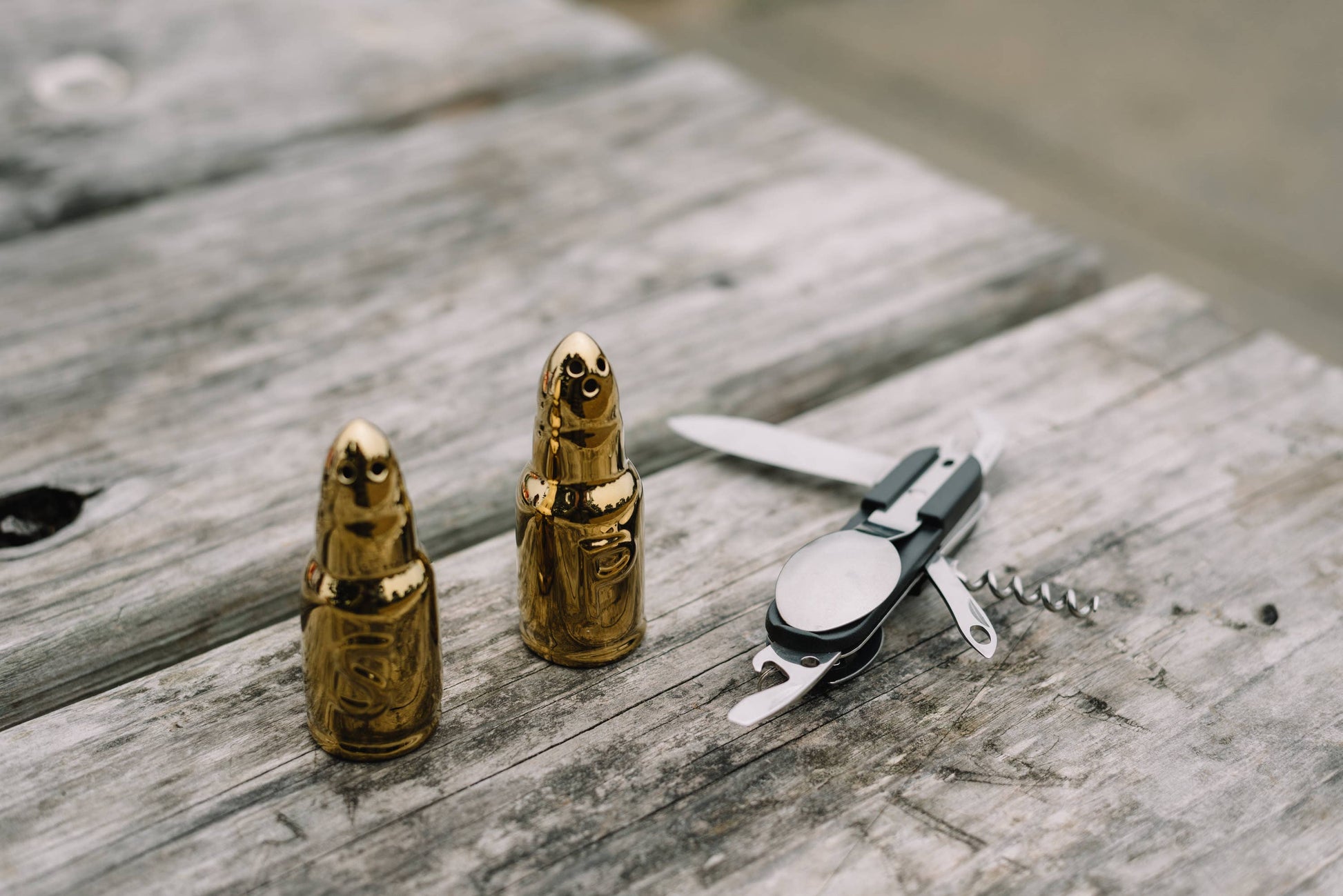 CALIBER GOURMET / CAMPCO CALIBER GOURMET / CAMPCO - Bullet Salt and Pepper Shakers