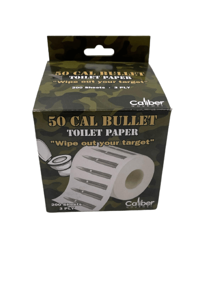 CALIBER GOURMET / CAMPCO CALIBER GOURMET / CAMPCO - Caliber Gourmet 50 Cal. Bullet Toilet Paper