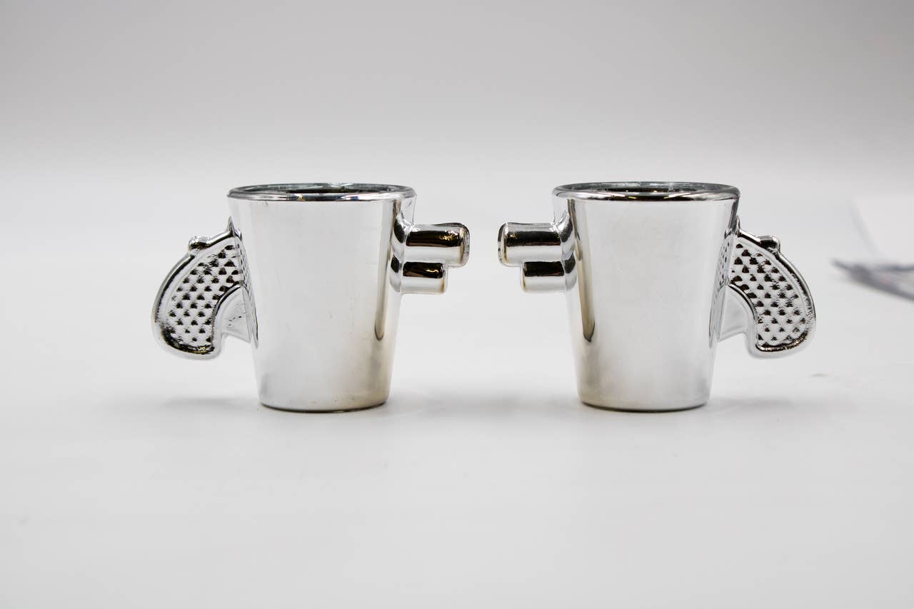 CALIBER GOURMET / CAMPCO CALIBER GOURMET / CAMPCO - Revolver Shot Glass, Set of 2