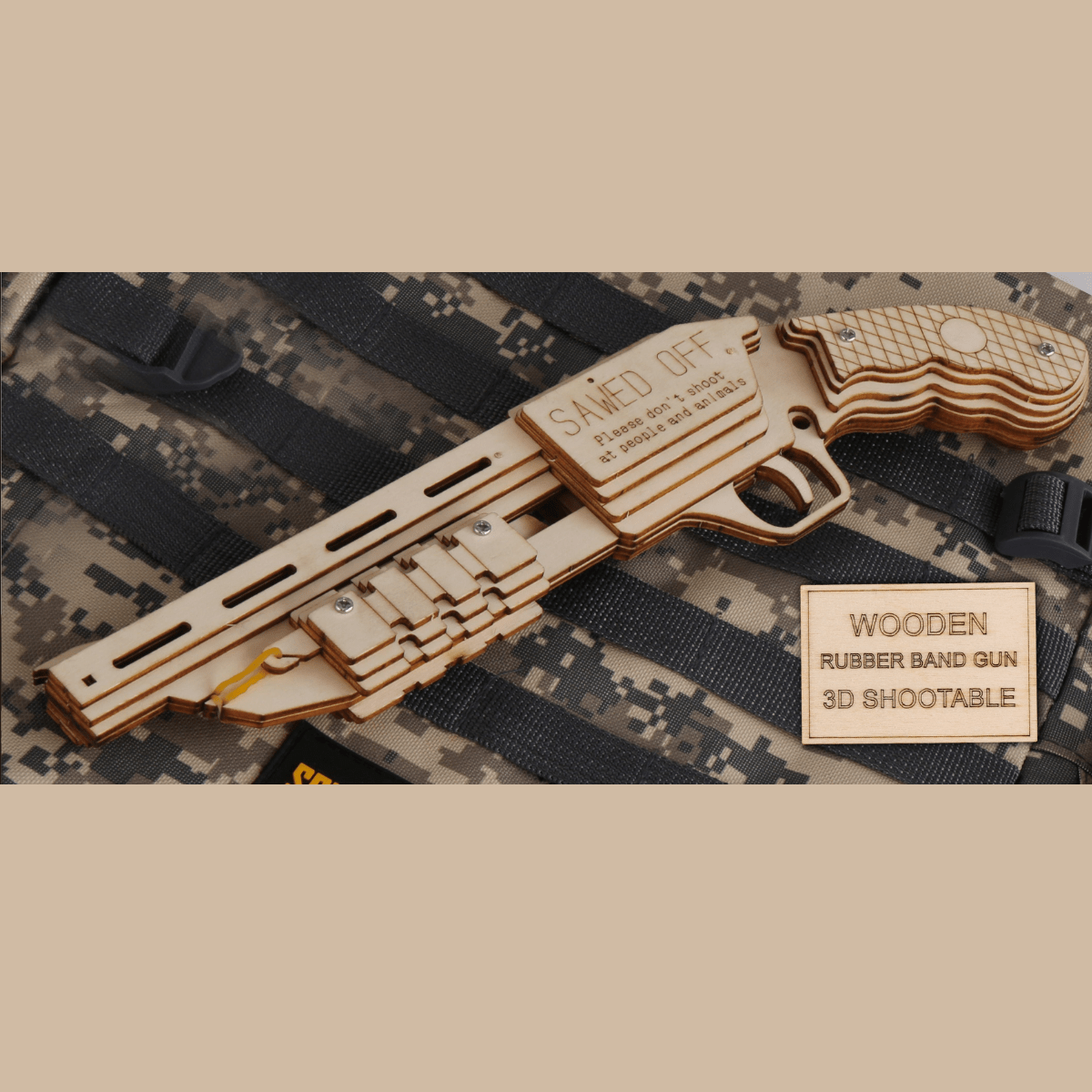 CALIBER GOURMET / CAMPCO CALIBER GOURMET / CAMPCO - Shot Gun Wood Puzzle