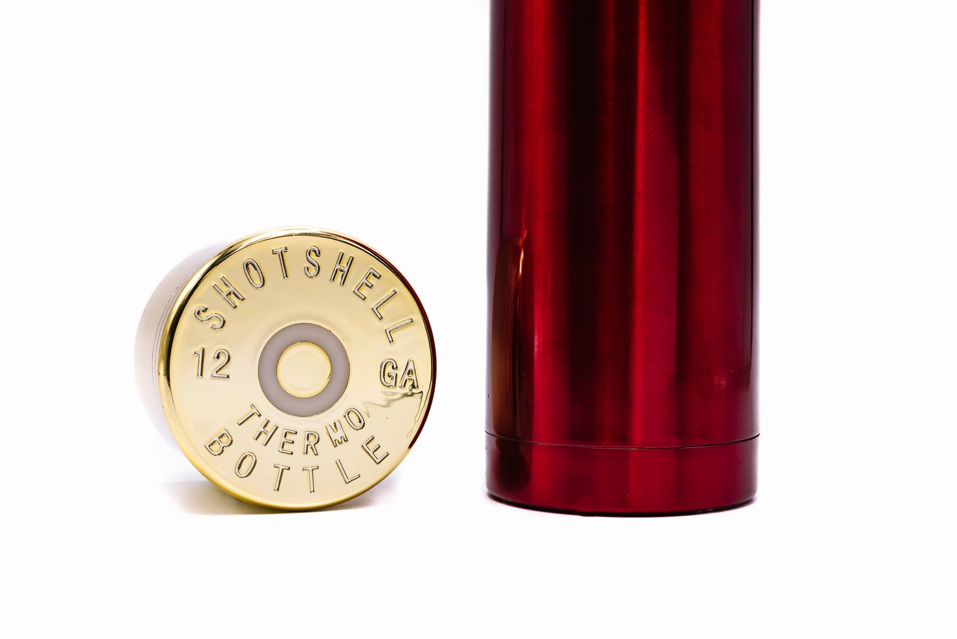 CALIBER GOURMET / CAMPCO CALIBER GOURMET / CAMPCO - Shotgun Shell Red Thermo Bottle 1 Liter 13" Tall Insulated