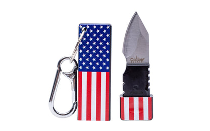 CALIBER GOURMET / CAMPCO CALIBER GOURMET / CAMPCO - USA Knife Keychain Display of 12