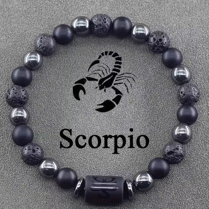 Zodiac Hematite Bracelet