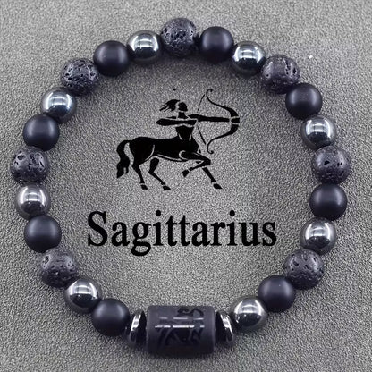 Zodiac Hematite Bracelet