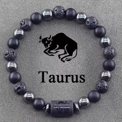 Zodiac Hematite Bracelet