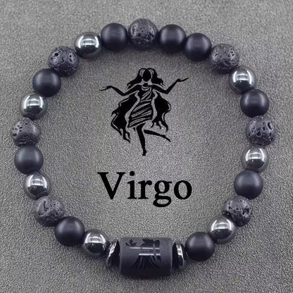 Zodiac Hematite Bracelet