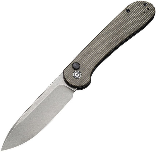 CIVIVI Knife Elementum Button Lock Gray