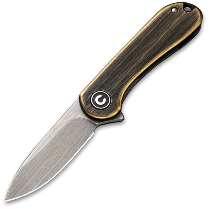 CIVIVI Knife Mini Elementum Framelock - Brass