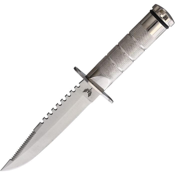 Combat Ready Survival Knife Survival Knife - Silver