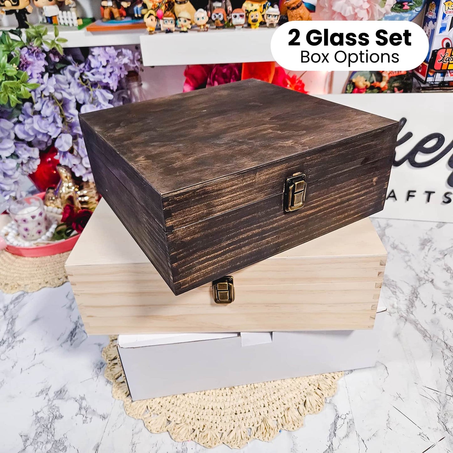 MakerFlo - 2 Glass Decanter Set: Single Set