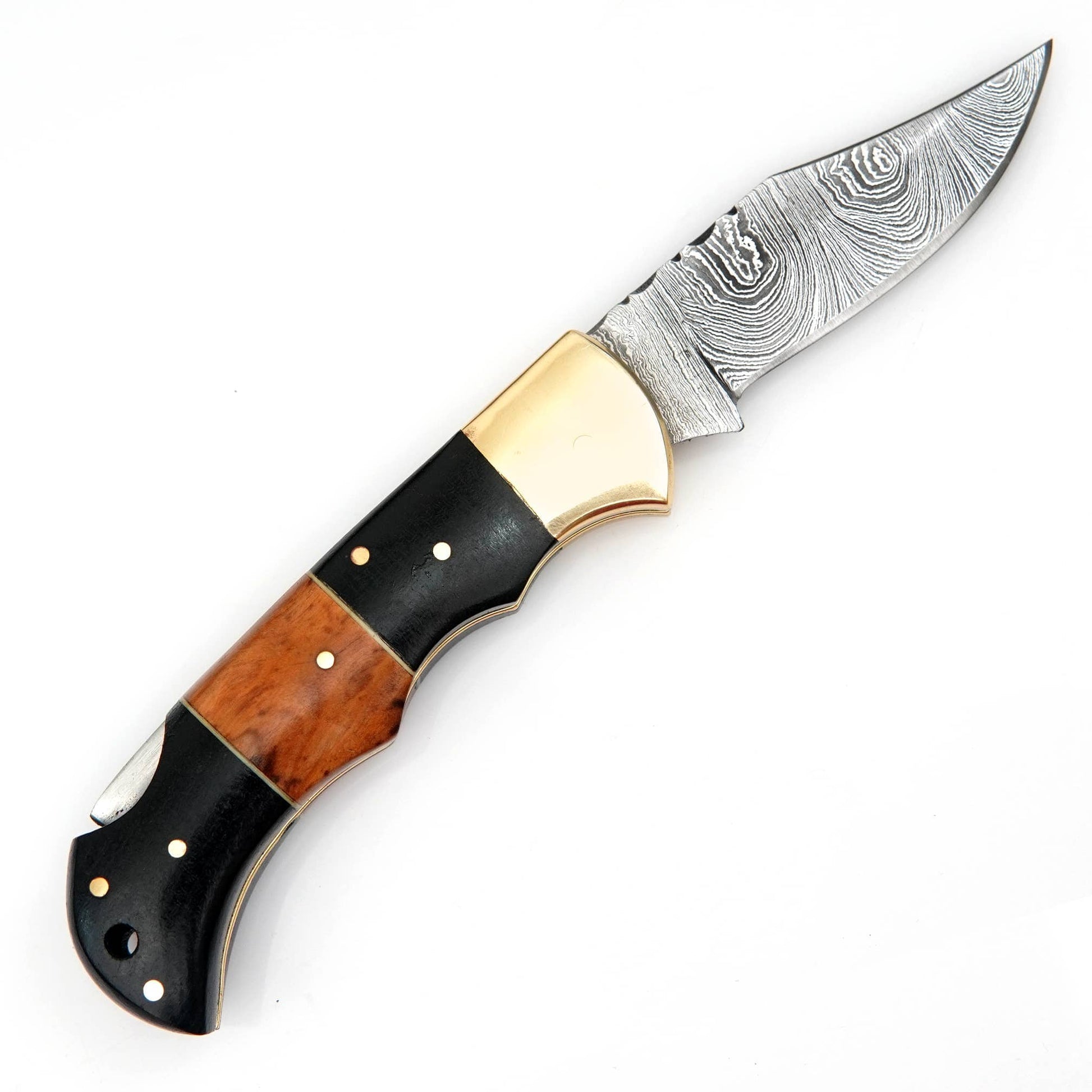Deer Edge Deer Edge - Custom made pocket knife with premium quality leather case