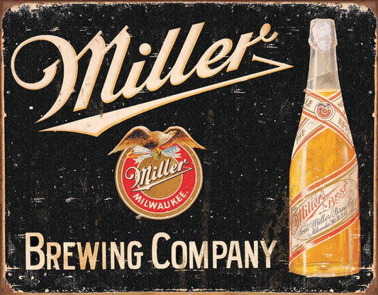 Desperate Enterprises Desperate Enterprises - Miller Brewing Vintage Tin Sign