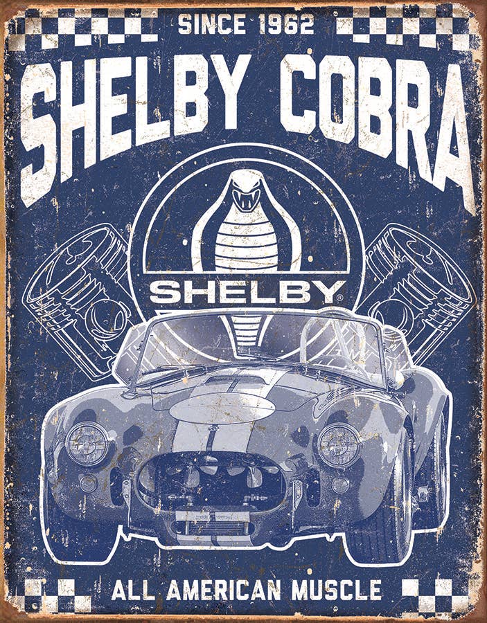 Desperate Enterprises Desperate Enterprises - Shelby - American Muscle Tin Sign