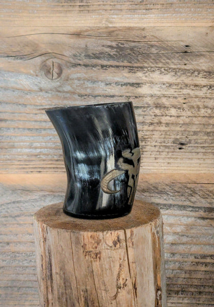 Drengr Studios Viking Horn Shot Glasses Viking Shot Glass - Berserker