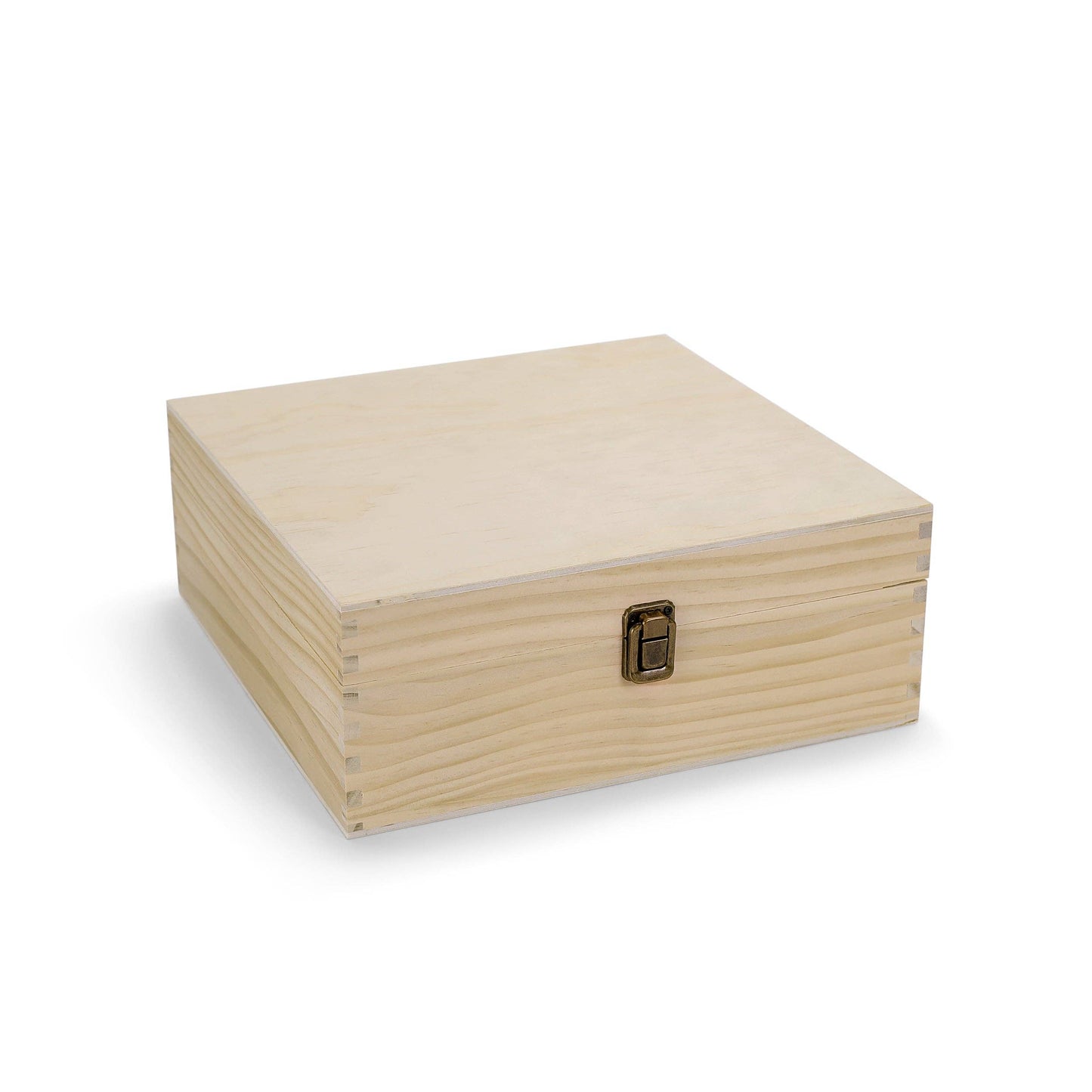 MakerFlo - Wood Memory Boxes, Large: Ebony (Black) / Singles