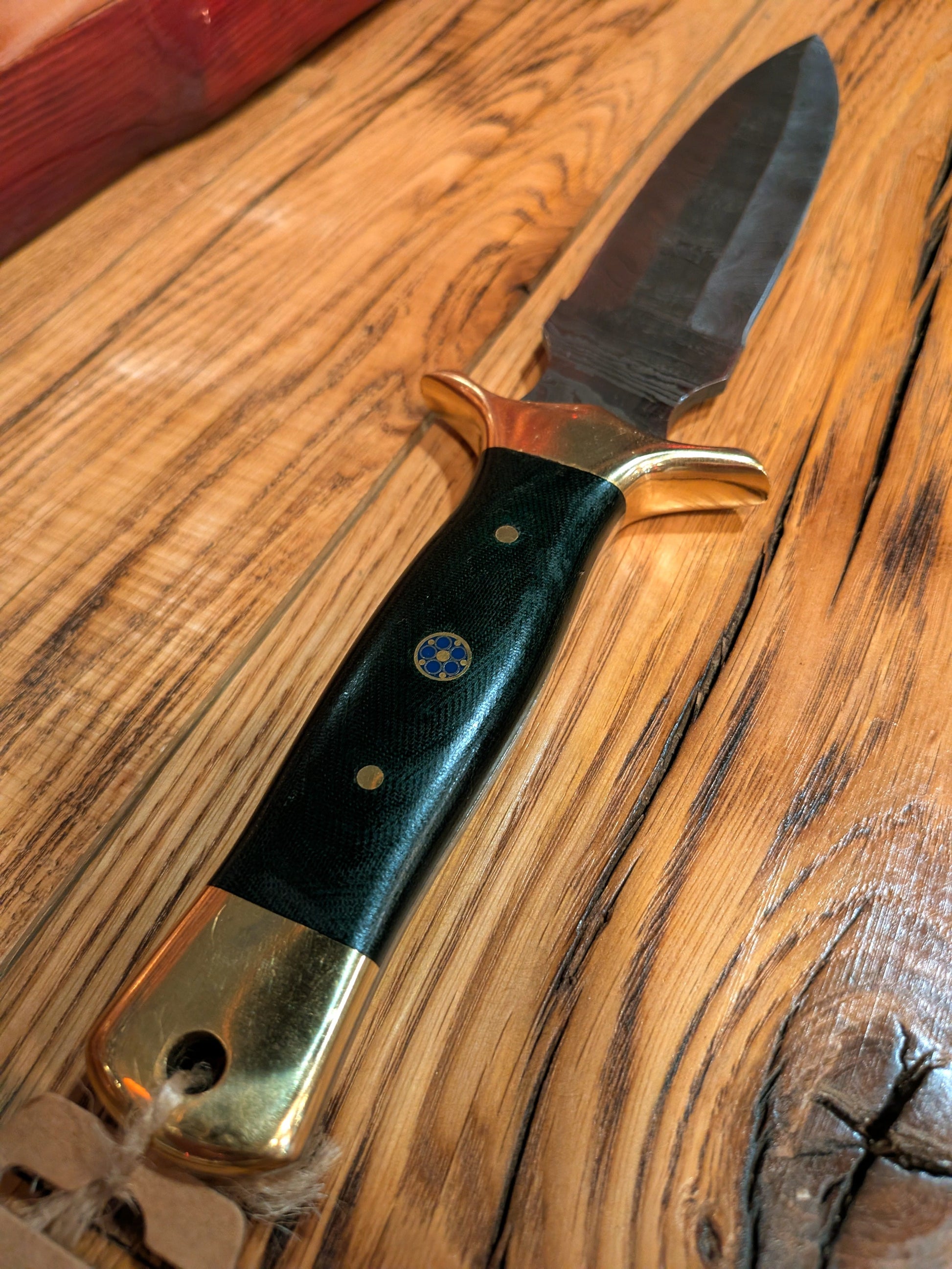 El Matador Dagger Green and Gold Dagger - El Matador