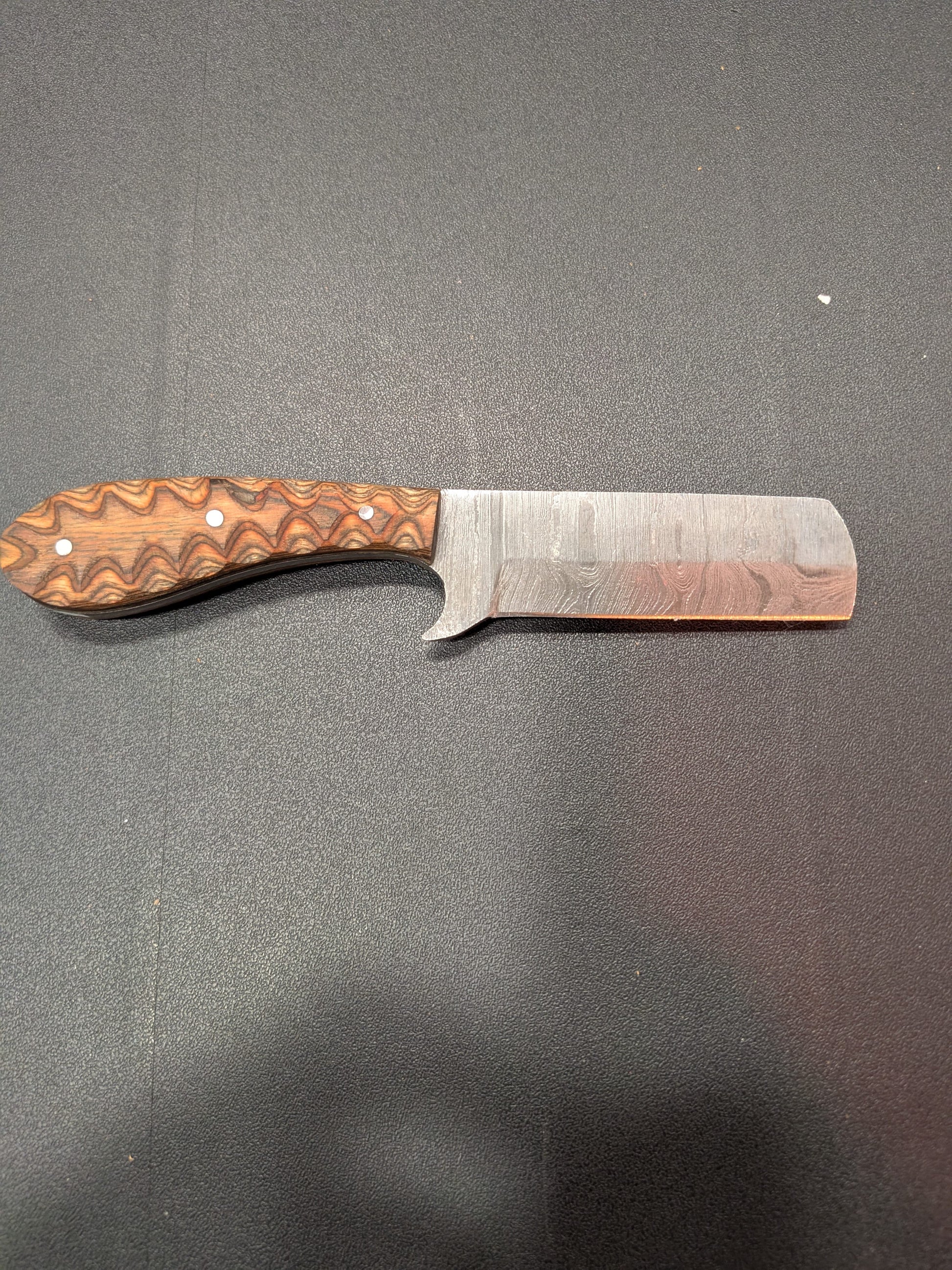 El Matador Kitchen Knife Mini Dragon Scale Cheese Knife - Green/Red/Orange