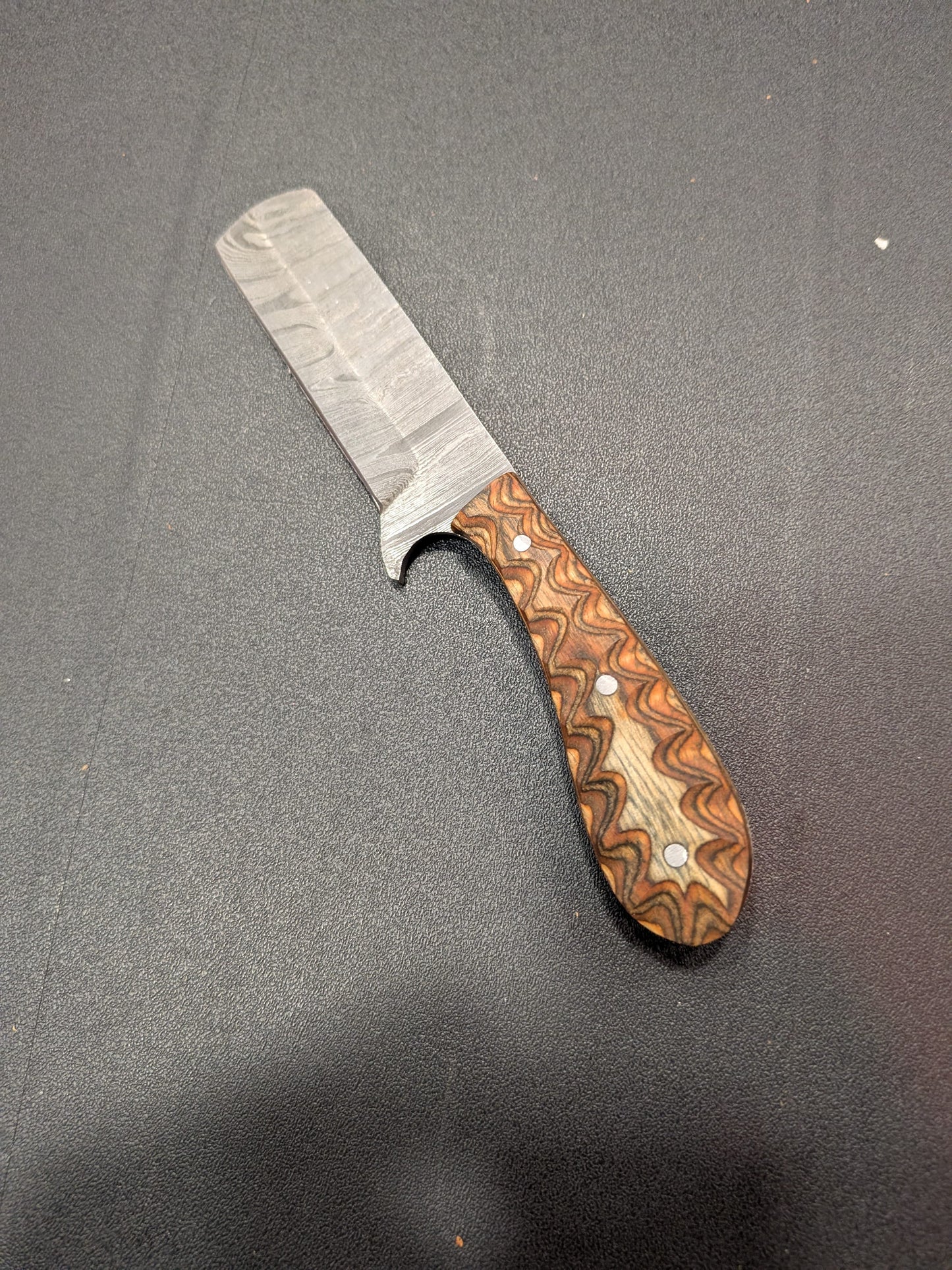 El Matador Kitchen Knife Mini Dragon Scale Cheese Knife - Green/Red/Orange