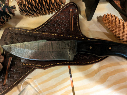El Matador Knives #17 - El Matador Black Clip Point Hunting Knife