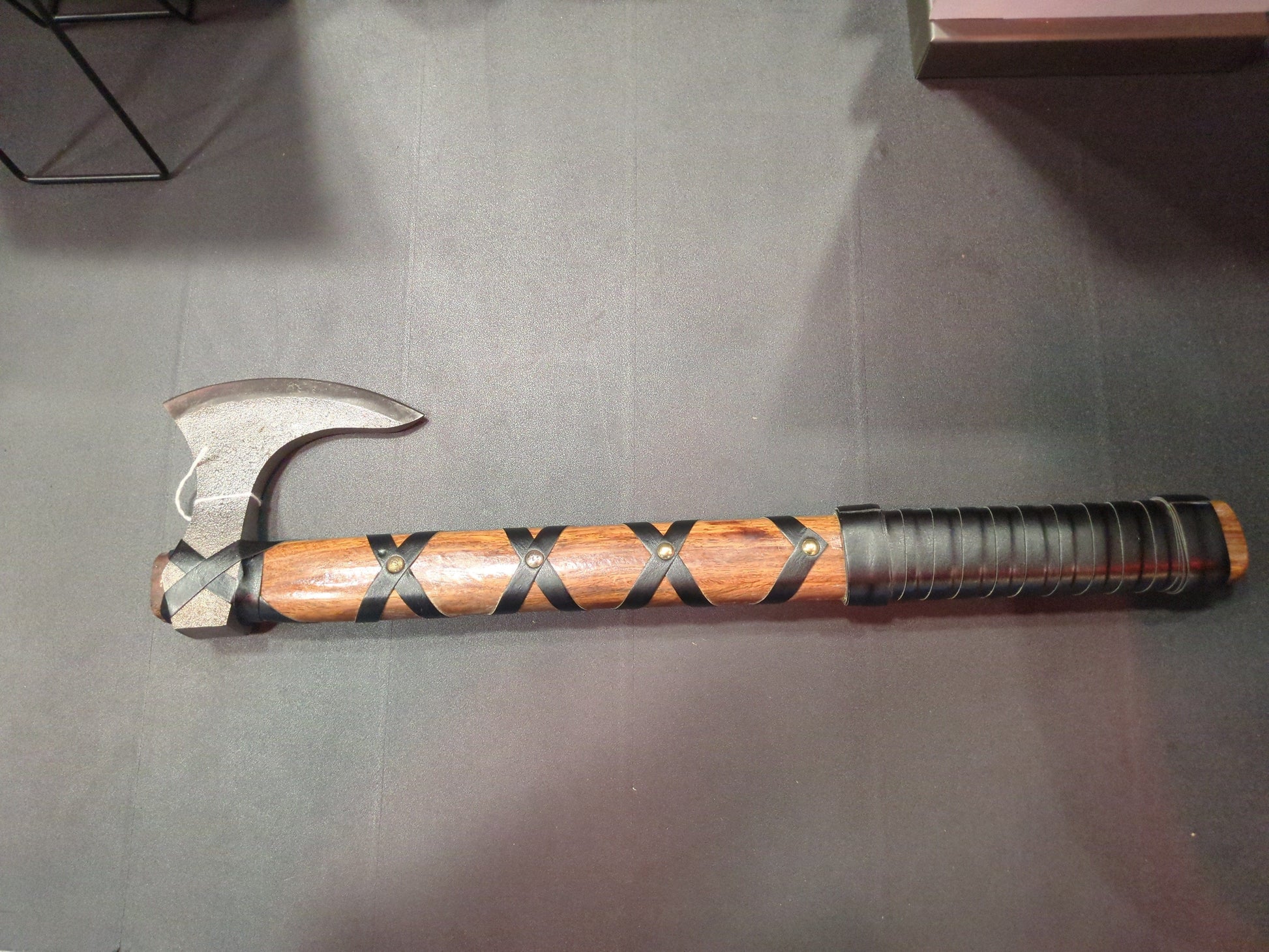 El Matador Knives Damascus Axe #54 - Skinny Viking Axe