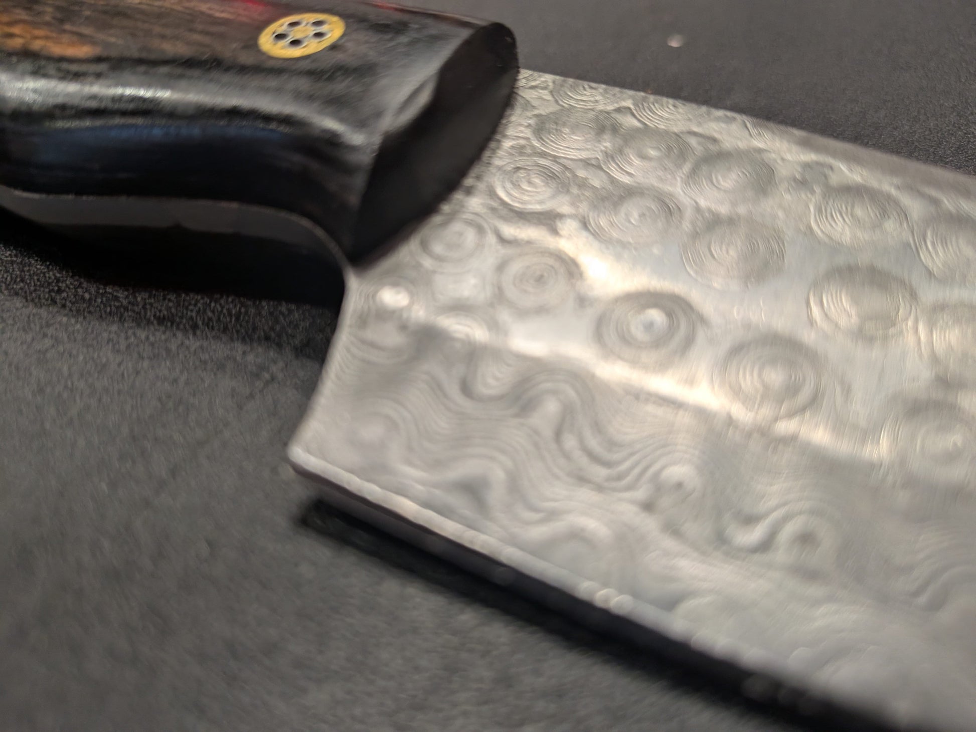 El Matador Knives Damascus Knife #69 - Sm. Tanto Ring Tracker