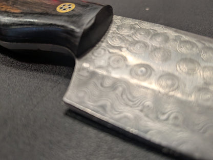 El Matador Knives Damascus Knife #69 - Sm. Tanto Ring Tracker