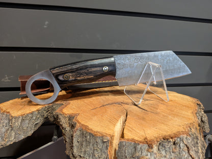 El Matador Knives Damascus Knife #69 - Sm. Tanto Ring Tracker
