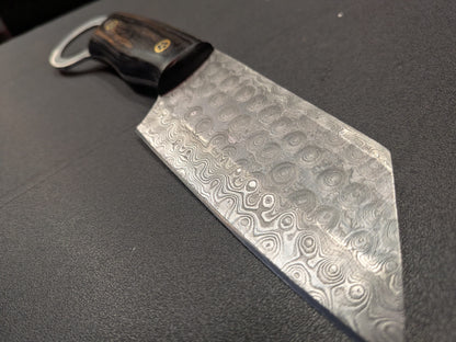 El Matador Knives Damascus Knife #69 - Sm. Tanto Ring Tracker