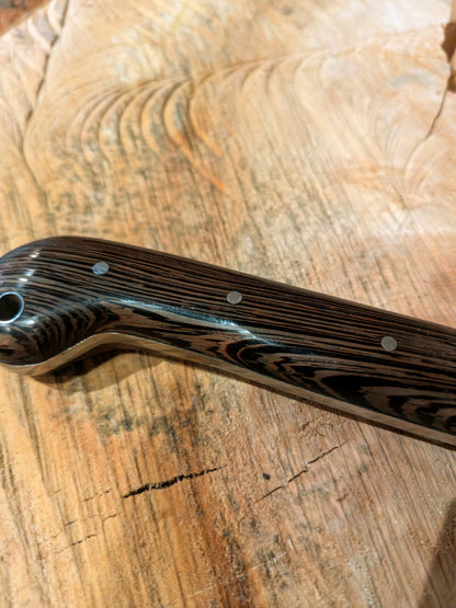 El Matador Knives Knife Dark Grain Wood Fuego Knife