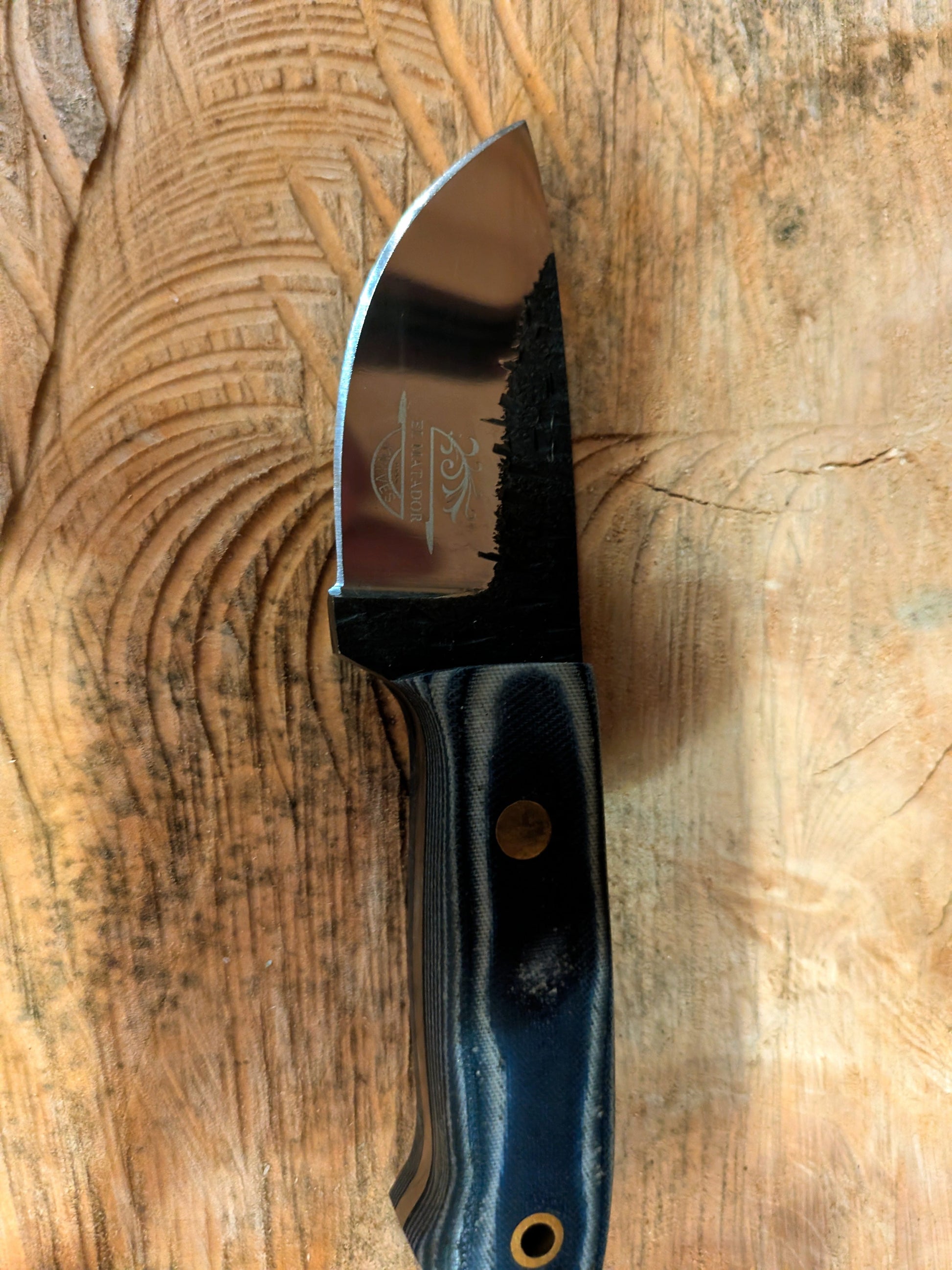 El Matador Knives Knife Grey Wood Handle Jabber Knife