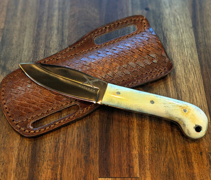 El Matador Knives Knife Natural Bone Fuego Knife