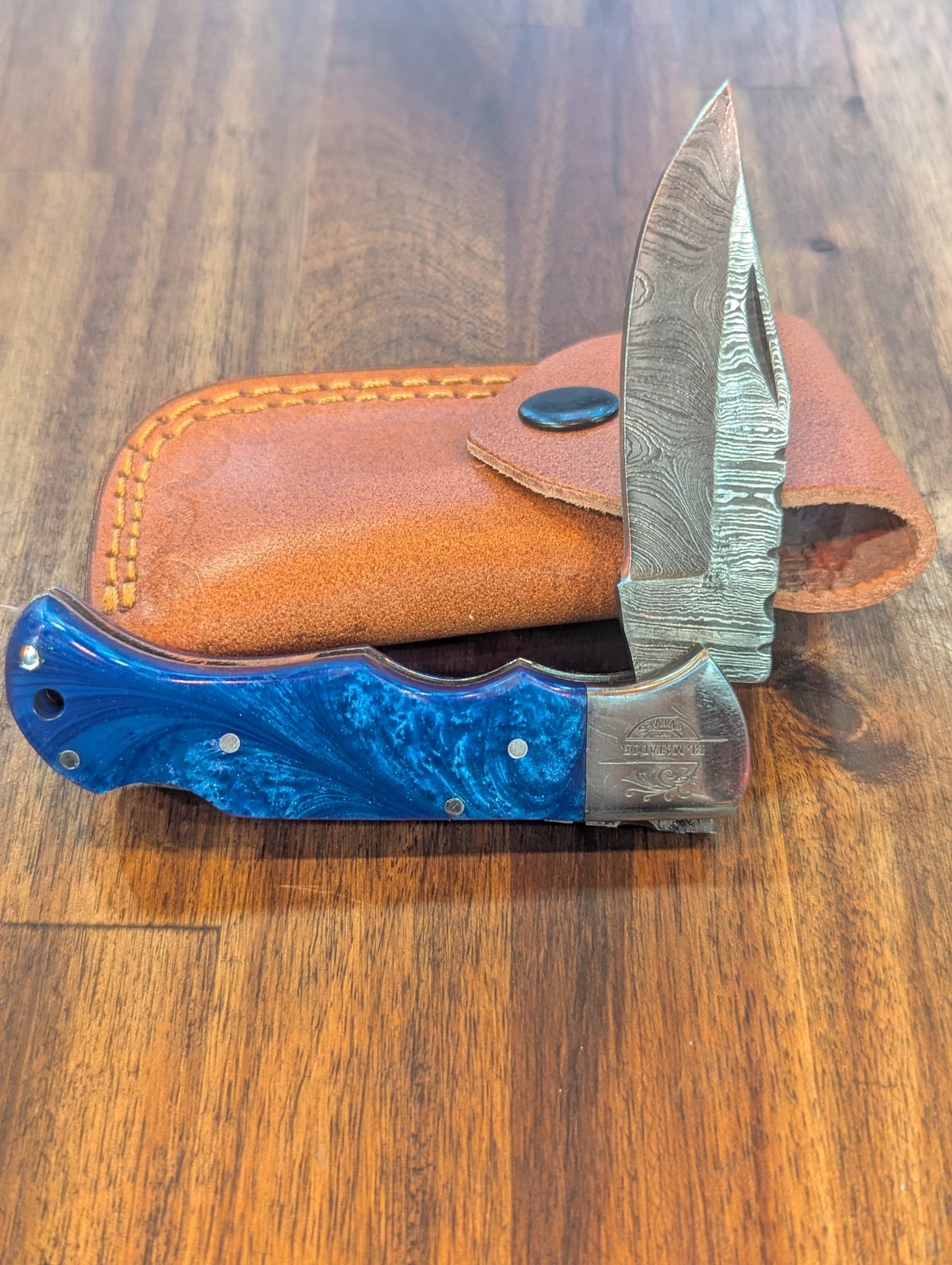 El Matador Knives Pocket Knife Navy Resin Pocket Knife